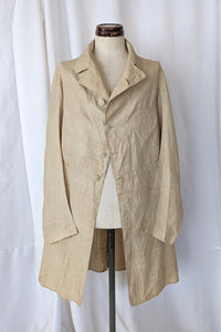 Circa 1850 Linen frock coat