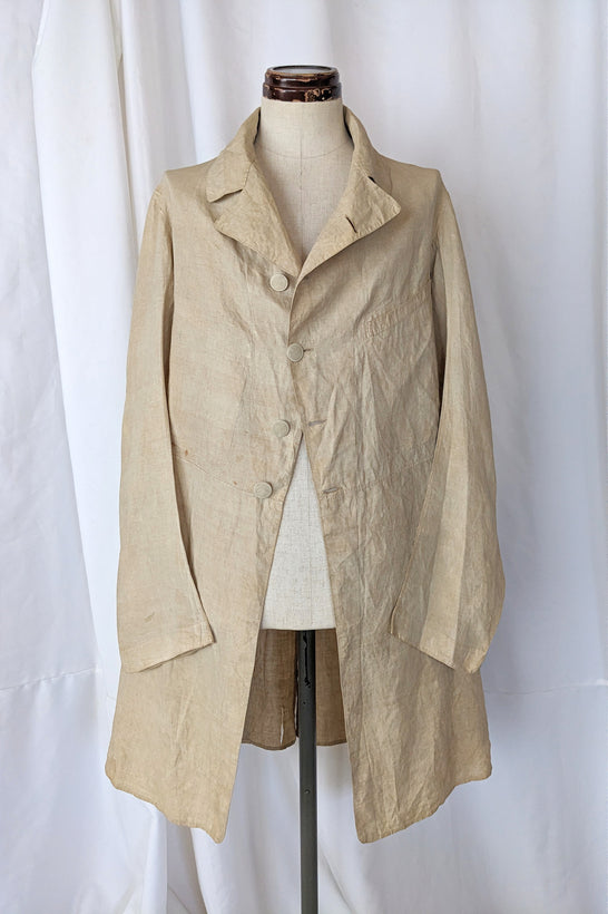 Linen frock coat